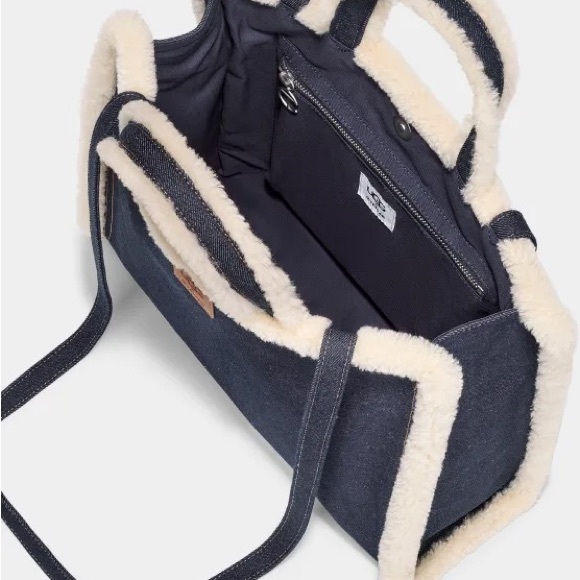 Ugg X Telfar Medium Shopper- Denim - Picture 5 of 6